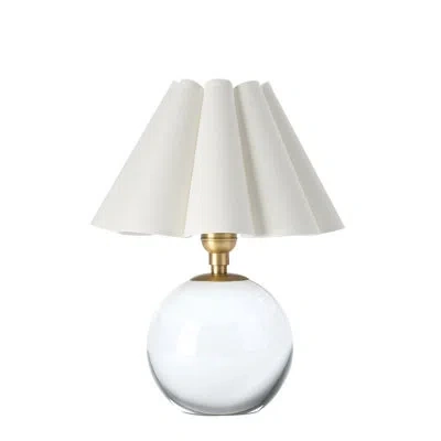 Regina Andrew Giorgio Crystal Mini Lamp In Gold,green