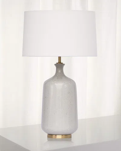 Regina Andrew Glace Ceramic Table Lamp In White