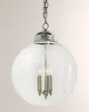 Regina Andrew Globe Lighting Pendant In Polished Nickel