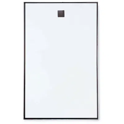 Regina Andrew Hanging Blackened Steel 28" X 44" Rectangular Wall Mirror