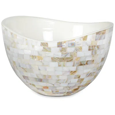 Regina Andrew Jake Bowl Large (mother Of Pearl)