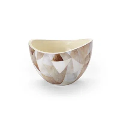 Regina Andrew Jake Decorative Bowl In Brown,white,gray;brown,white,gray;brown,white,gray