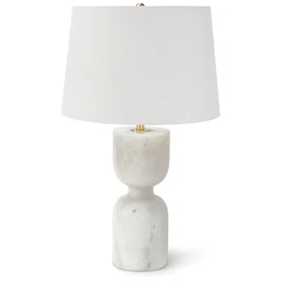 Regina Andrew Joan 25" High White Alabaster Stone Table Lamp