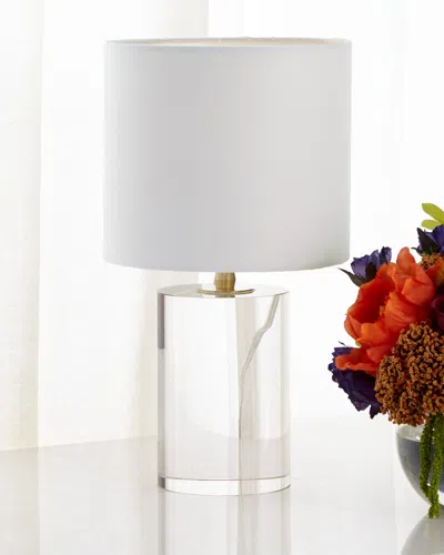 Regina Andrew Juliet Crystal Small Table Lamp In Blue