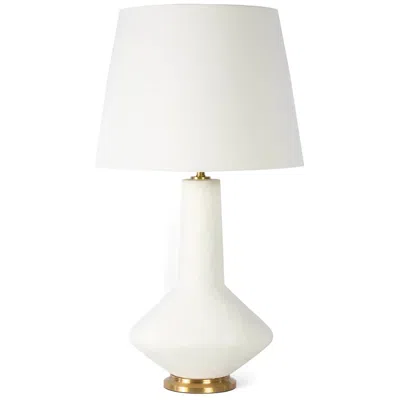 Regina Andrew Kayla 29" High White Ceramic Vase Table Lamp