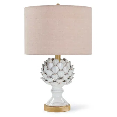 Regina Andrew Leafy Artichoke Off-white Ceramic Accent Table Lamp
