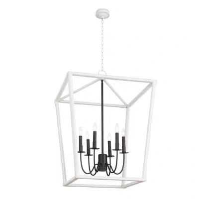 Regina Andrew Luella Lantern Large In Blackened Brass;blackened Brass,white