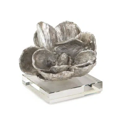 Regina Andrew Magnolia Objet In Silver Leaf