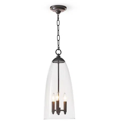 Regina Andrew Maiden Glass Pendant (oil Rubbed Bronze) In Black