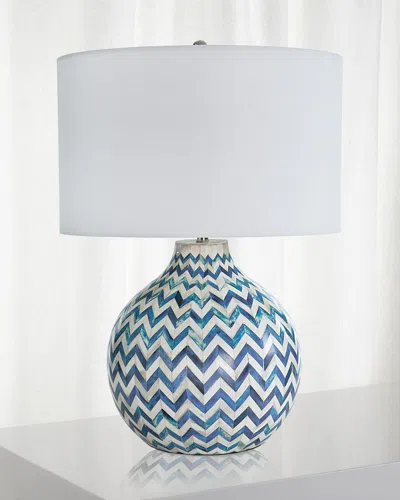 Regina Andrew Malibu Table Lamp In Lt/pastel Blue