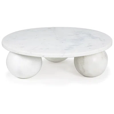 Regina Andrew Marlow Marble Plate Small (white)