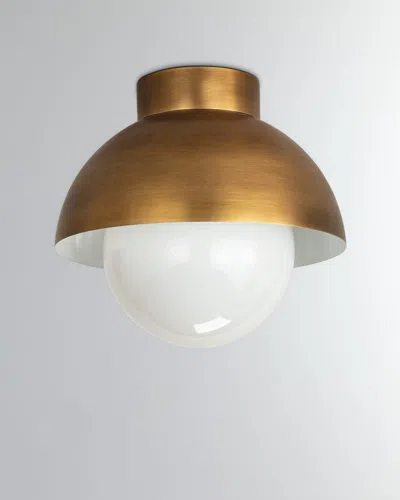 Regina Andrew Montreux Flush Mount In Gold