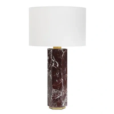 Regina Andrew Nico Marble Table Lamp In Brown