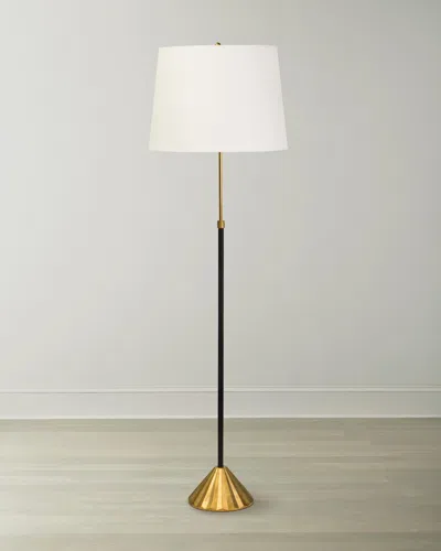 Regina Andrew Parasol Floor Lamp In Gold