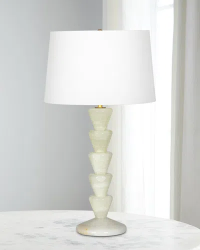 Regina Andrew Patricia Jade Table Lamp In White