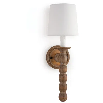 Regina Andrew Perennial 19" High Natural Birch Wood Wall Sconce