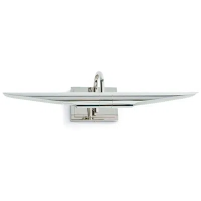 Regina Andrew Redford 22" Wide Polished Nickel 2-light Picture Light