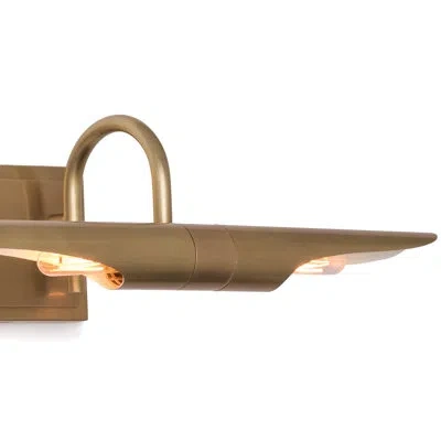 Regina Andrew Redford Picture Light Large In Natural Brass