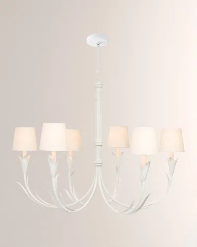 Regina Andrew River Reed Chandelier In Metallic