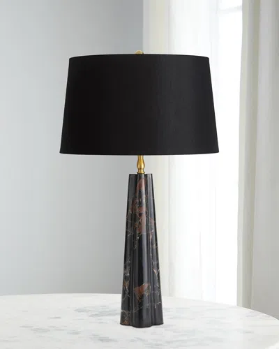 Regina Andrew Roman 27" Marble Table Lamp In Black