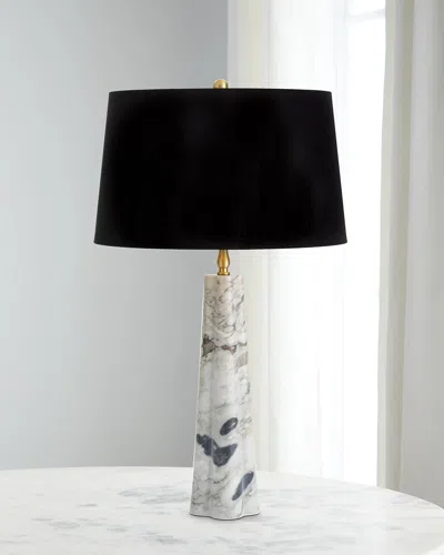 Regina Andrew Roman 27" Marble Table Lamp In Black