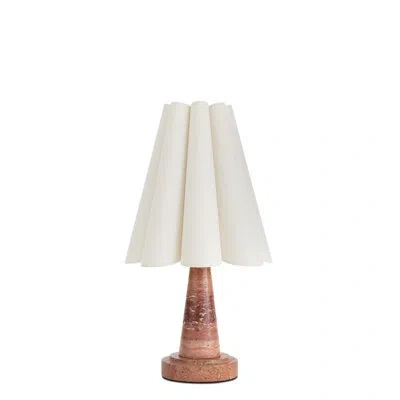 Regina Andrew Segal Marble Mini Lamp In Red