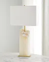 REGINA ANDREW SELINA ALABASTER TABLE LAMP