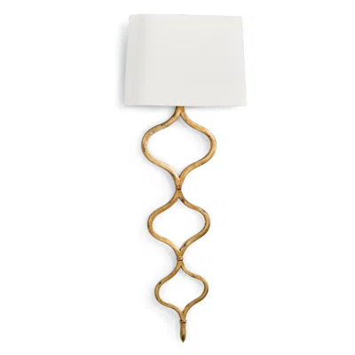 Regina Andrew Sinuous 33 1/2" High Gold Leaf Ada Wall Sconce