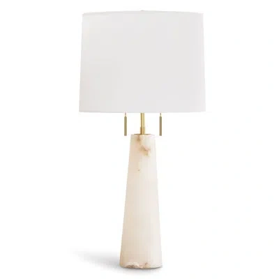Regina Andrew Southern Luxe Alabaster Table Lamp In Brown
