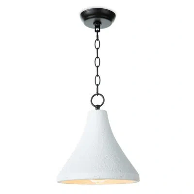 Regina Andrew Southern Luxe Concrete Pendant Small In Black
