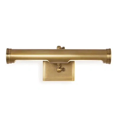Regina Andrew Southern Luxe Picture Light Medium In Natural Brass