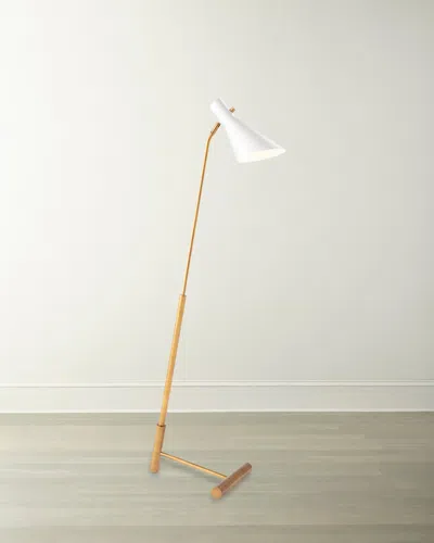 Regina Andrew Spyder Floor Lamp In White