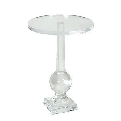 Regina Andrew Stowe Accent Table In Transparent