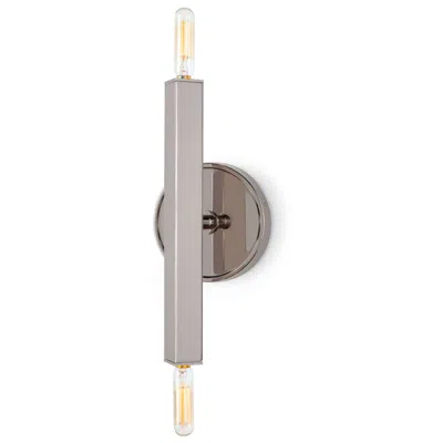 Regina Andrew Viper 11" High Polished Nickel Wall Sconce