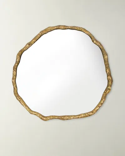 Regina Andrew Wisteria Mirror In Brass