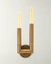 Regina Andrew Wolfe Sconce In Gold