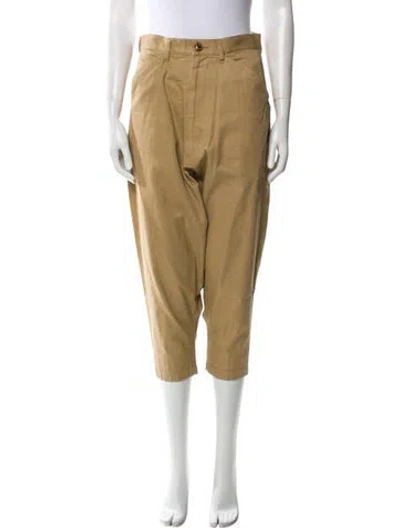 Pre-owned Regulation Yohji Yamamoto 2015 Straight Leg Pants In Neutral