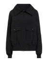 Regulation Yohji Yamamoto Woman Jacket Black Size 2 Polyester, Acrylic, Wool In Black