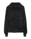 Regulation Yohji Yamamoto Woman Jacket Black Size 2 Wool, Nylon, Acrylic In Black
