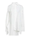 Regulation Yohji Yamamoto Woman Shirt White Size 2 Cotton In White