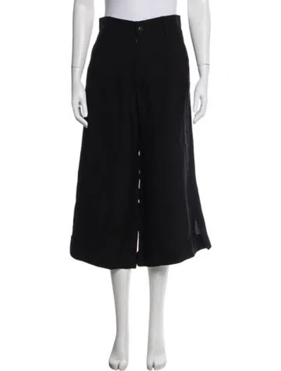 Pre-owned Regulation Yohji Yamamoto Wool Shorts In Black