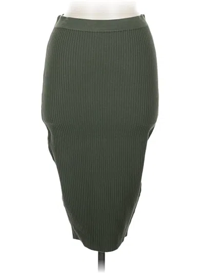 Pre-owned Rehab Casual Skirt In Green