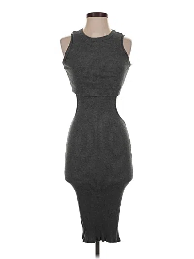 Pre-owned Rehab Cocktail Dress In Gray