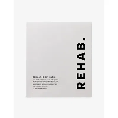 Rehab Collagen Sheet Mask Set Of Three
