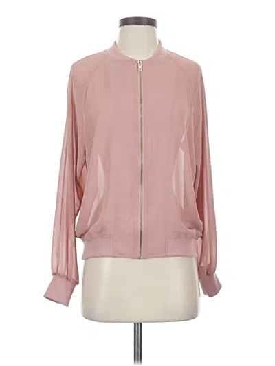 Pre-owned Rehab Jacket In Pink