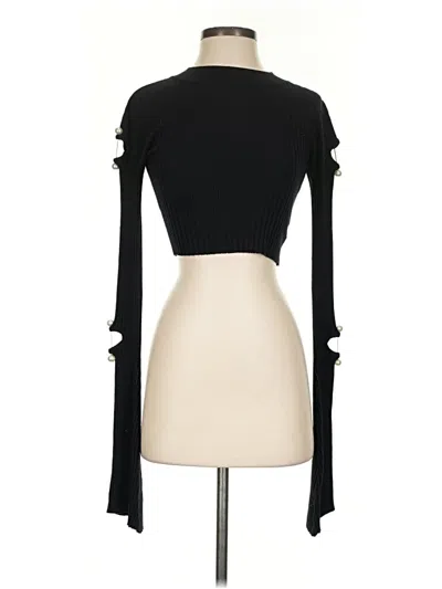Pre-owned Rehab Long Sleeve Turtleneck In Black