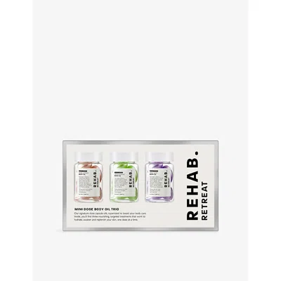 Rehab Mini Dose Body Oil Trio