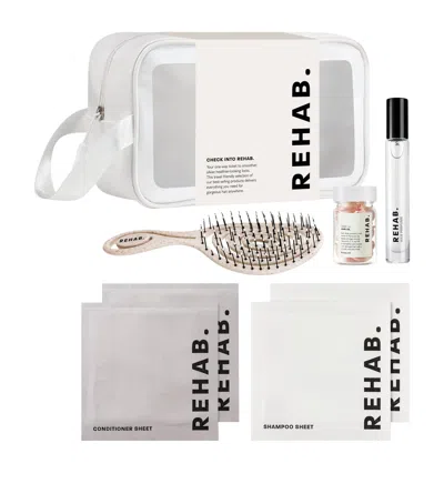 Rehab Mini Haircare Travel Kit In White
