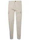 Rehash Beige Cotton Blend Trousers In Neutral