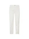 Re-hash Belt-loop Chinos In White